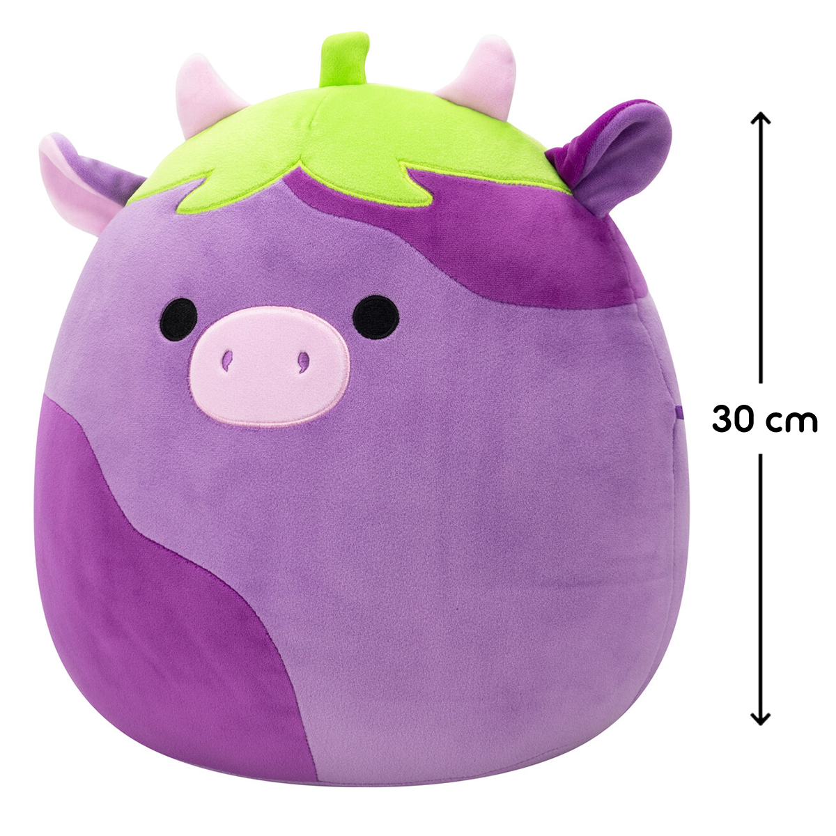 М'яка іграшка Squishmallows – Корівка-баклажан Фредерік (Frederick) – 30 см — превʼю 2