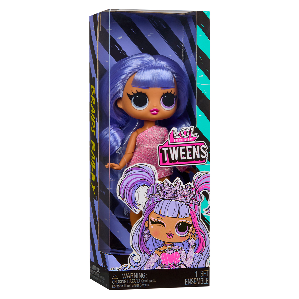 Лялька L.O.L. Surprise! серії Tweens Бейлі 15 см — превʼю 7