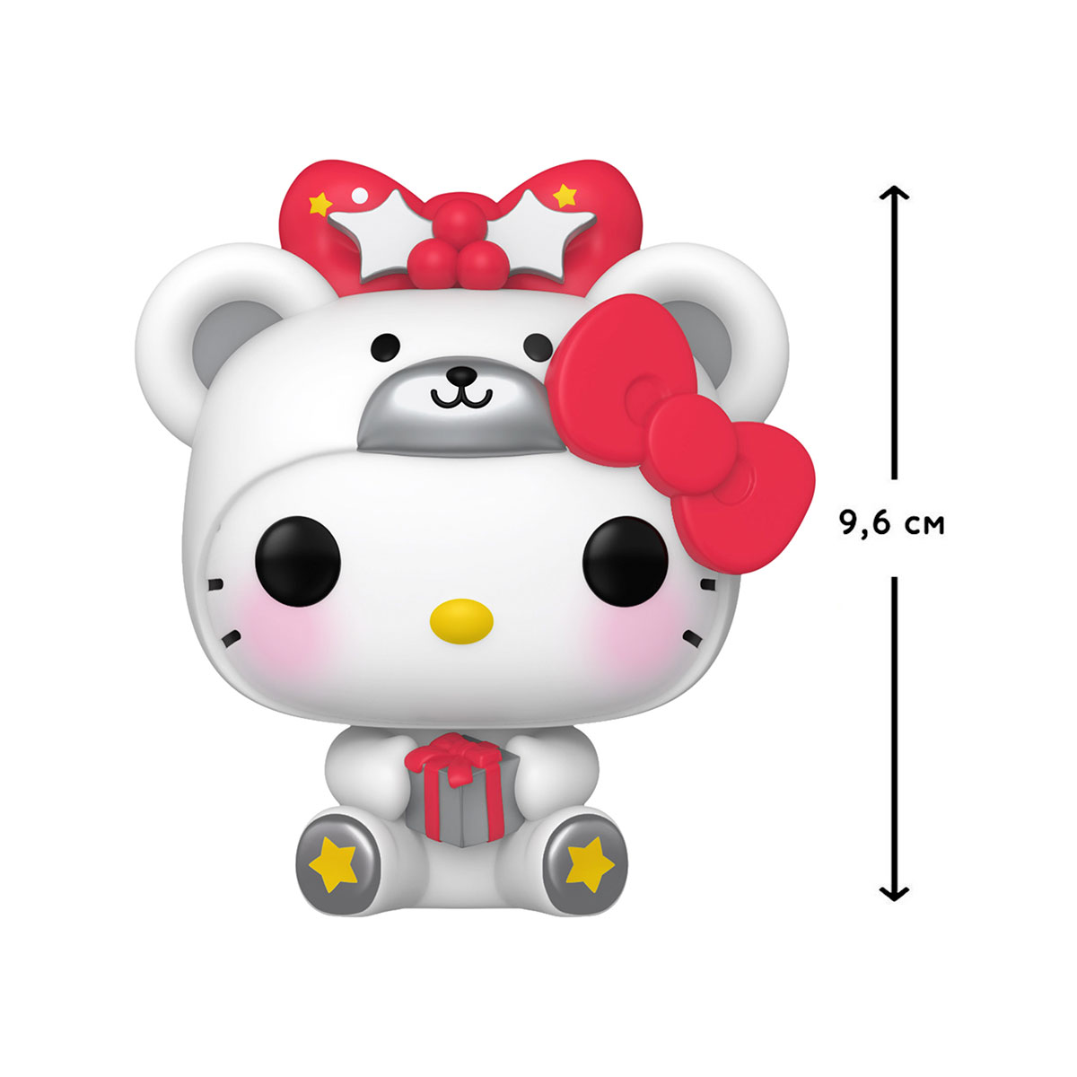 Колекційна ігрова фігурка Funko Pop - Hello Kitty у костюмі ведмедя Багатоколірна — превʼю 2