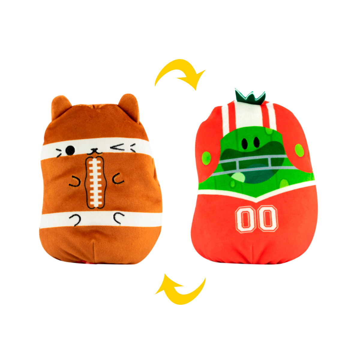 М'яка іграшка Cats Vs Pickles – Котик та огірок Спортсмени – Cats Vs Pickles — превʼю 1