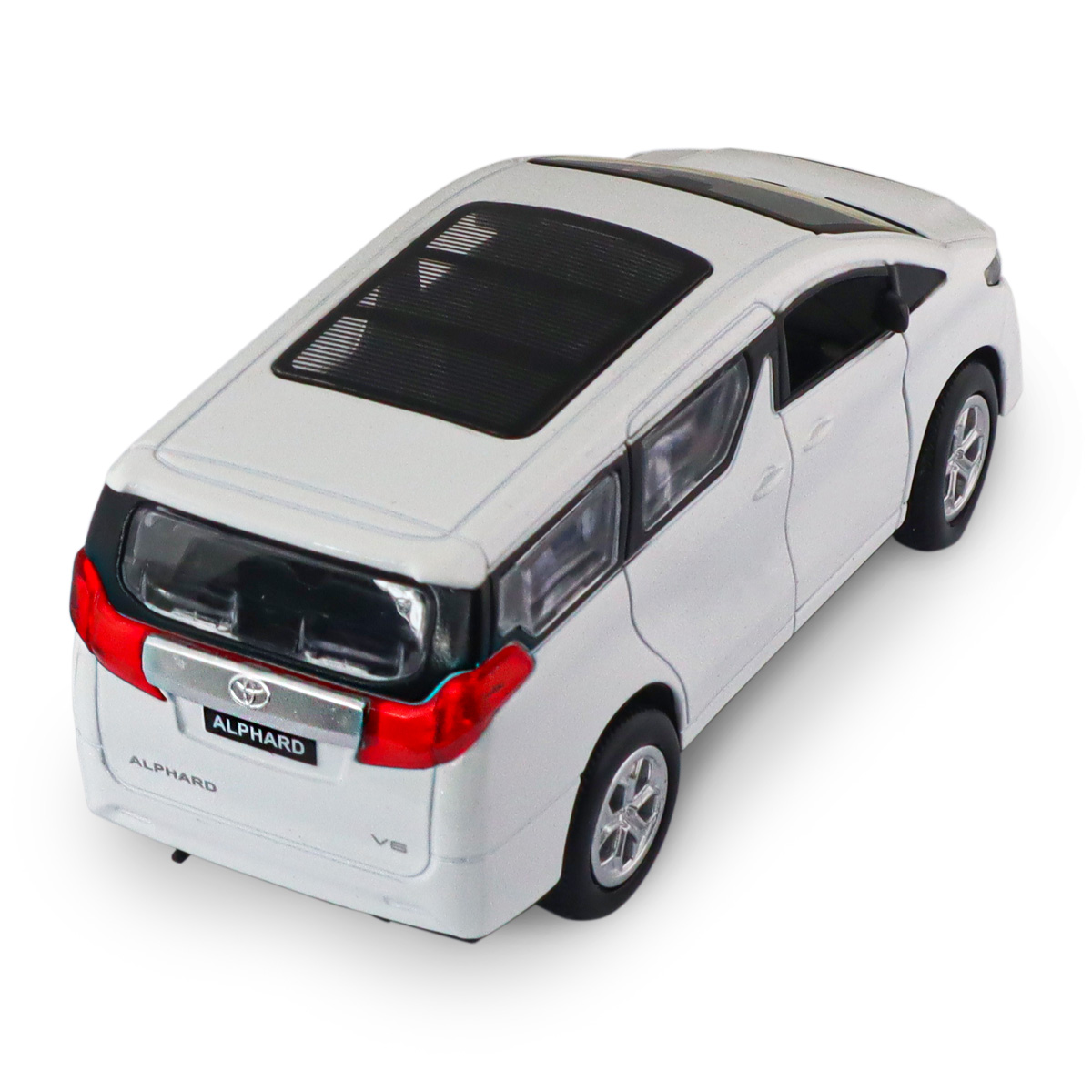 Автомодель Toyota Alphard Techno Drive 1:40 Біла металева — превʼю 11
