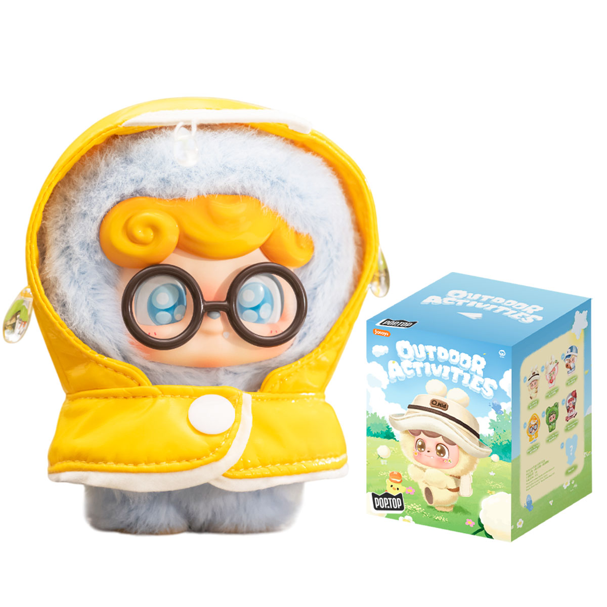 М'яка іграшка-сюрприз POP TOP JOTOYS Q.Kid – 14 см — превʼю 1