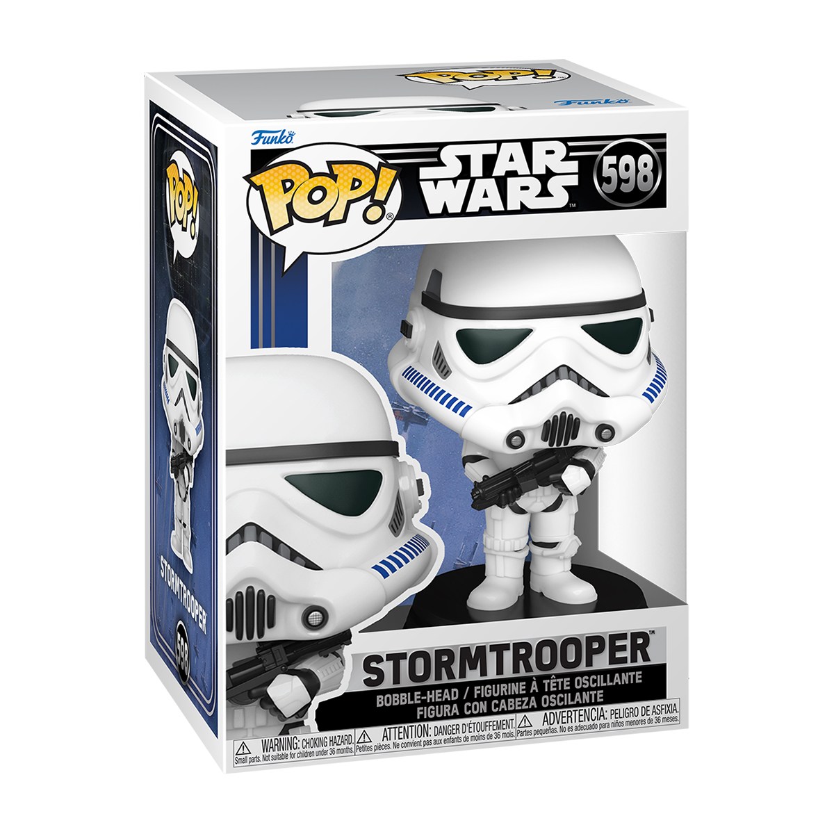 Колекційна фігурка Funko POP Star Wars Stormtrooper-Штурмовик Білий — превʼю 1