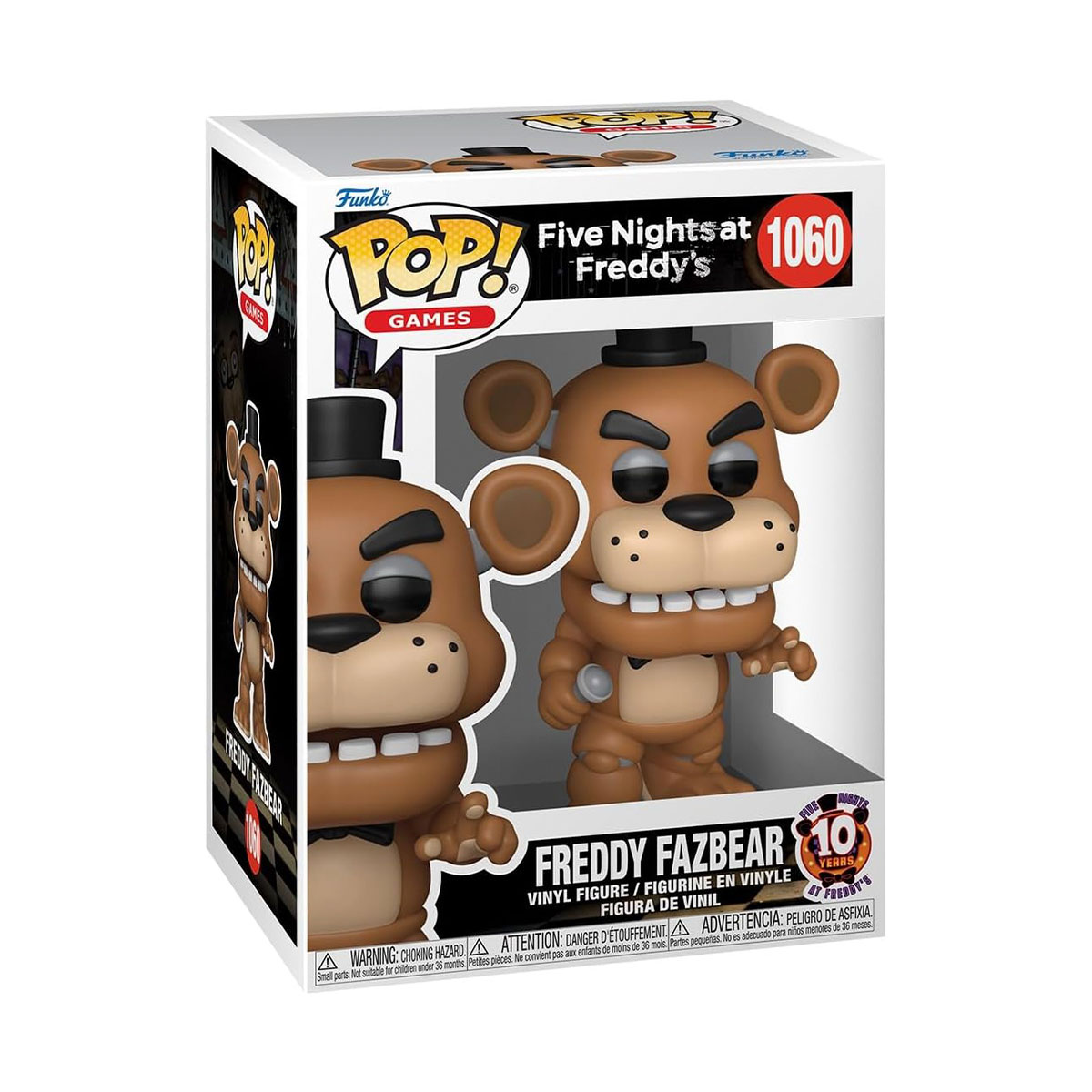 Колекційна фігурка ігрова Funko POP Five Nights at Freddys - Freddy 10 Years — превʼю 2