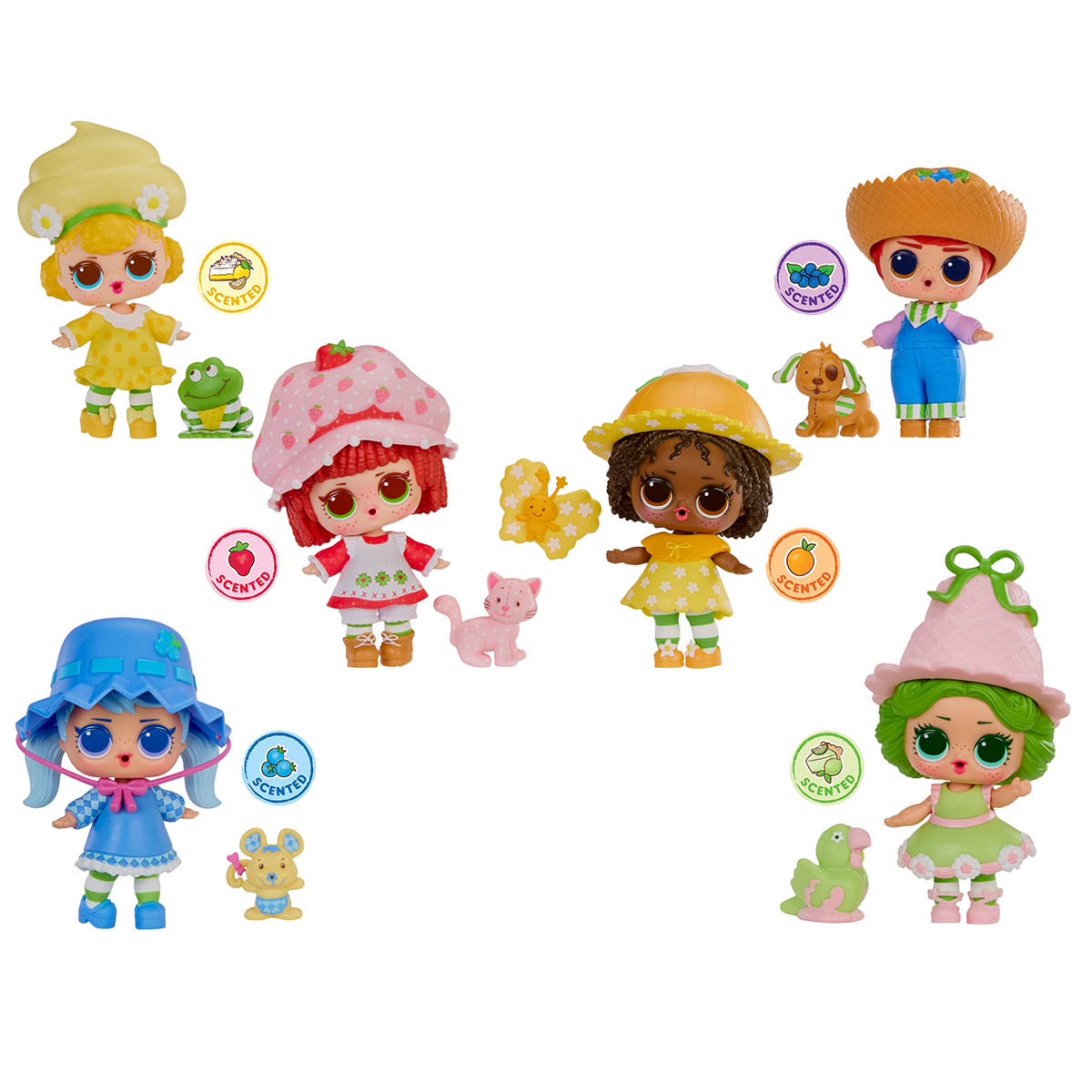 Ігровий набір L.O.L. Surprise! Loves Strawberry Shortcake з лялькою та улюбленцем — превʼю 6