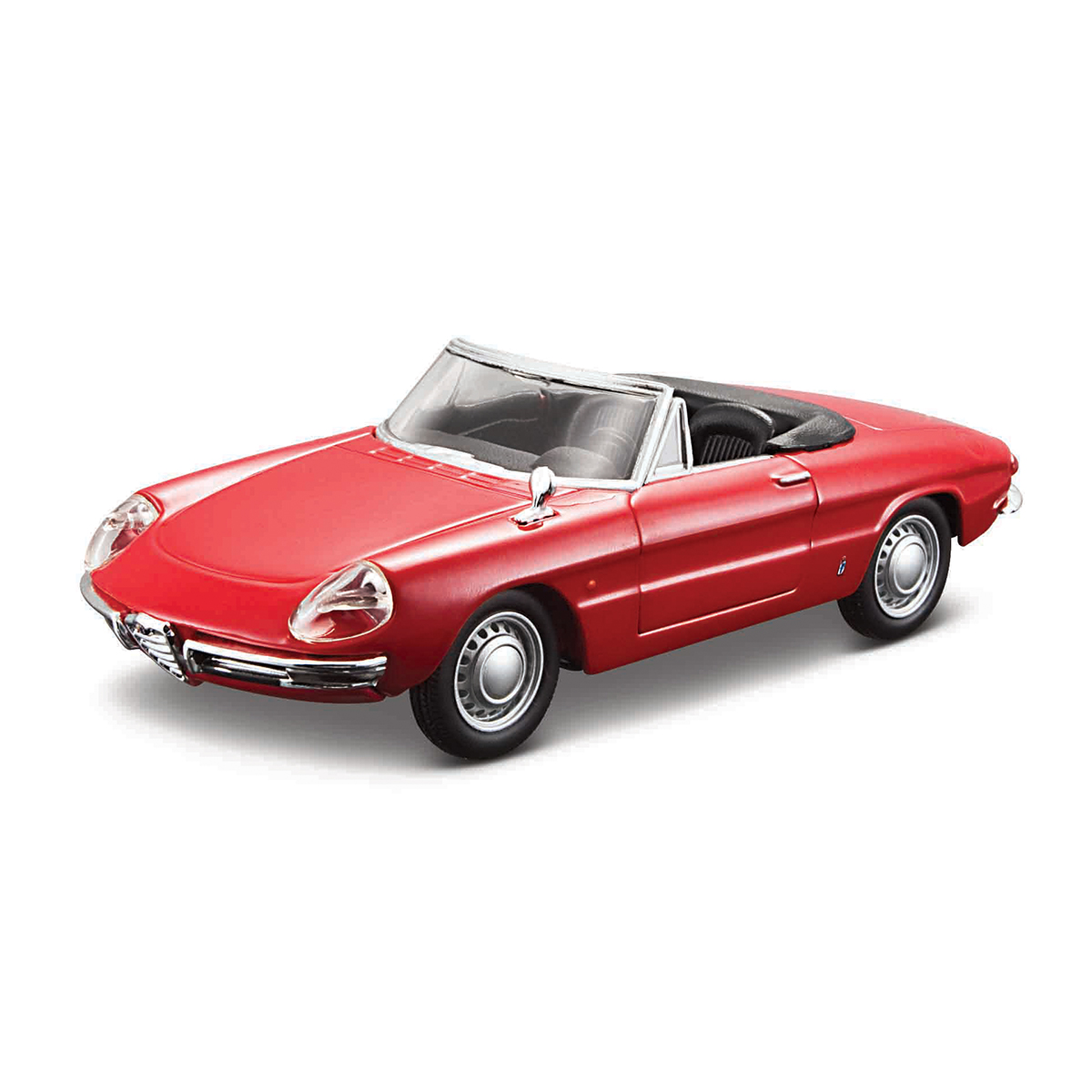 Автомодель Bburago Alfa Romeo Spider 1966 червона 1:32