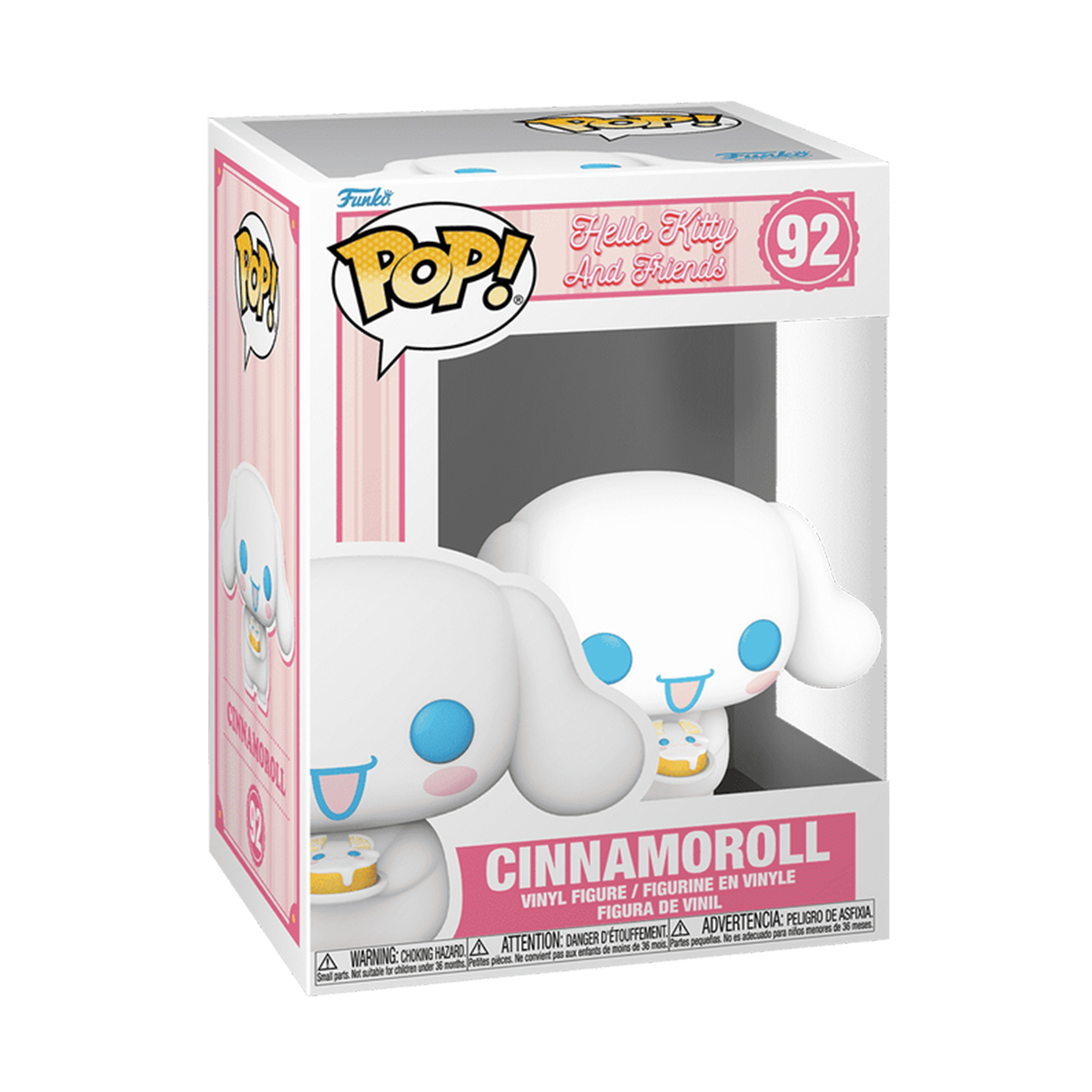 Колекційна ігрова фігурка Funko POP - Cinnamoroll для шанувальників мультфільмів — превʼю 1