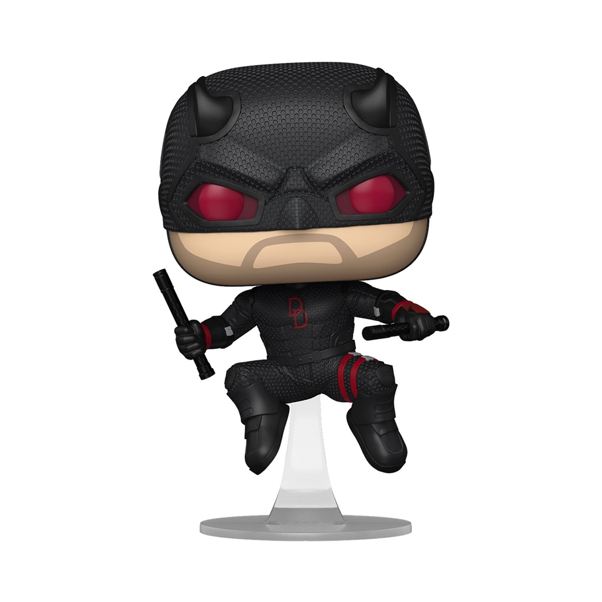 Колекційна ігрова фігурка Funko POP Daredevil-Шибайголова Born Again Чорний — превʼю 2