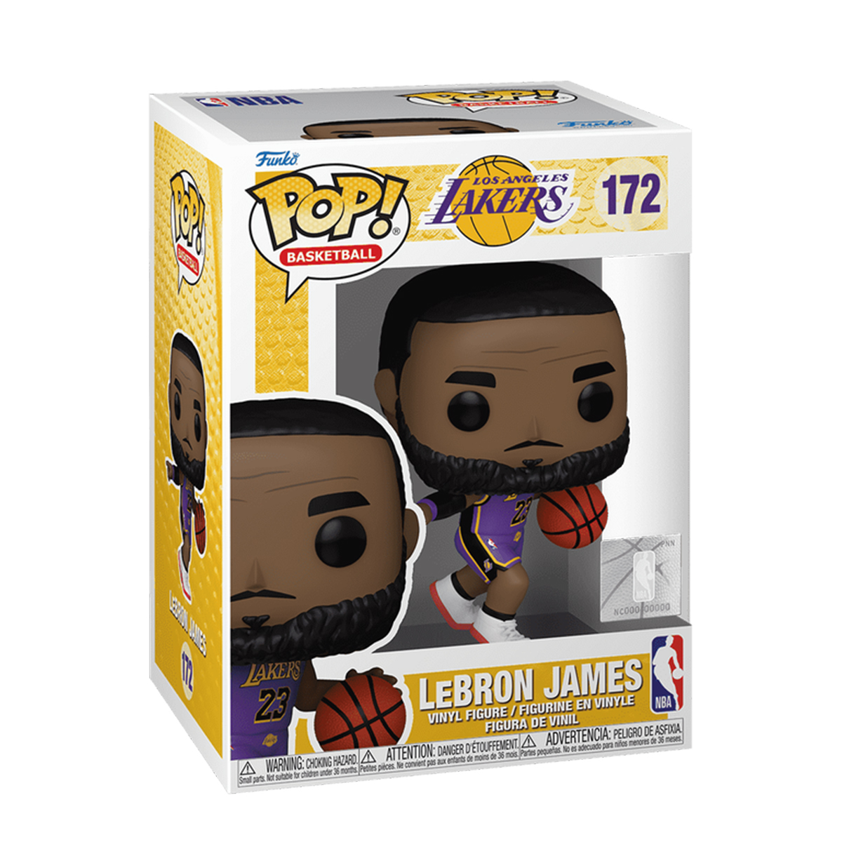 Колекційна фігурка NBA LeBron James - Funko POP ігрова спортивна Баскетболіст