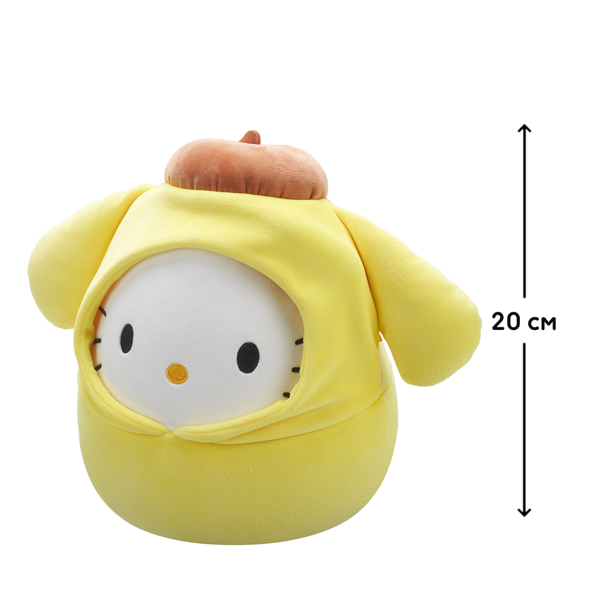 М'яка іграшка Squishmallows – Хелоу Кітті (Hello Kitty) – 20 см — превʼю 5