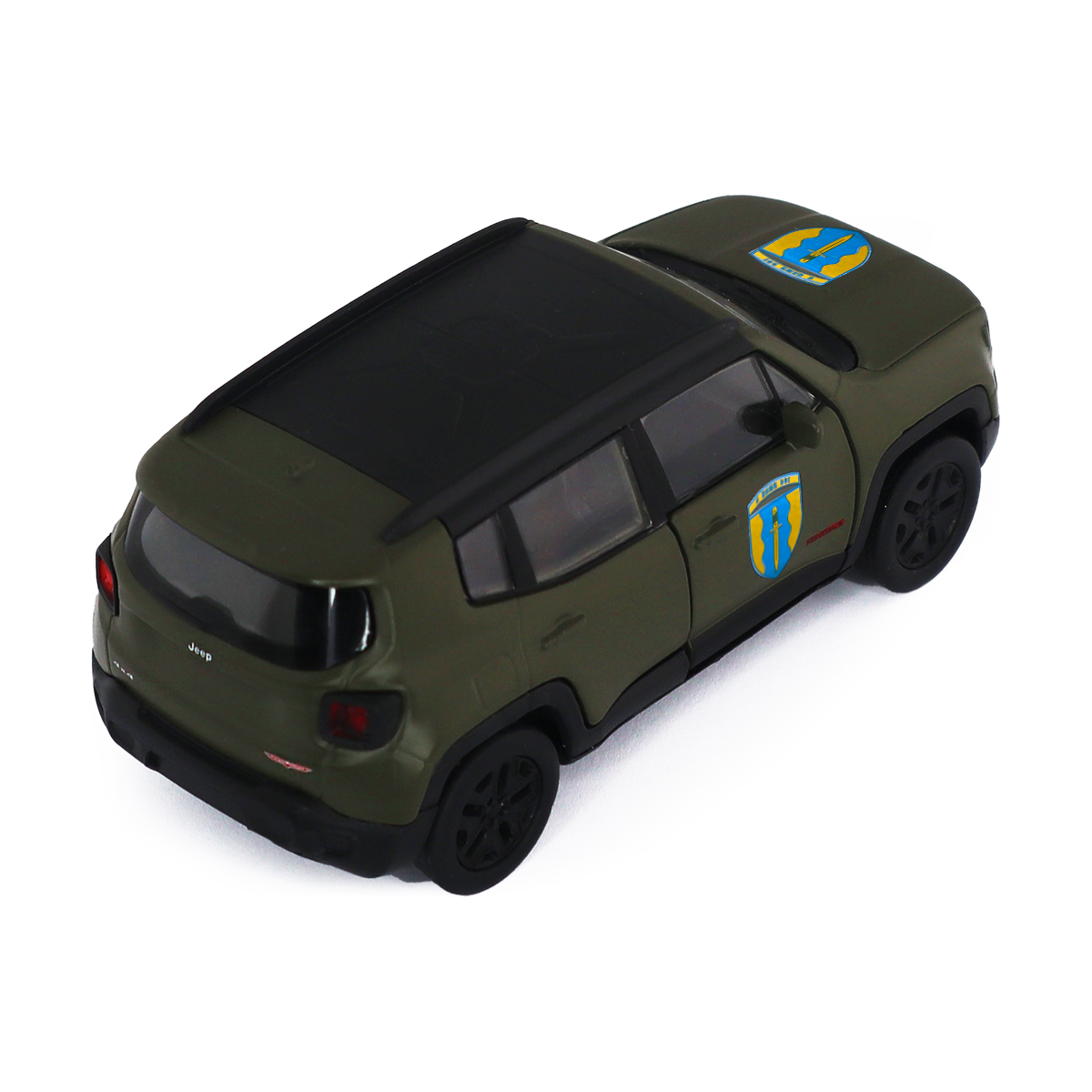 Колекційна автомодель Jeep Renegade Trailhawk Айдар TechnoDrive 1:40 металева — превʼю 12