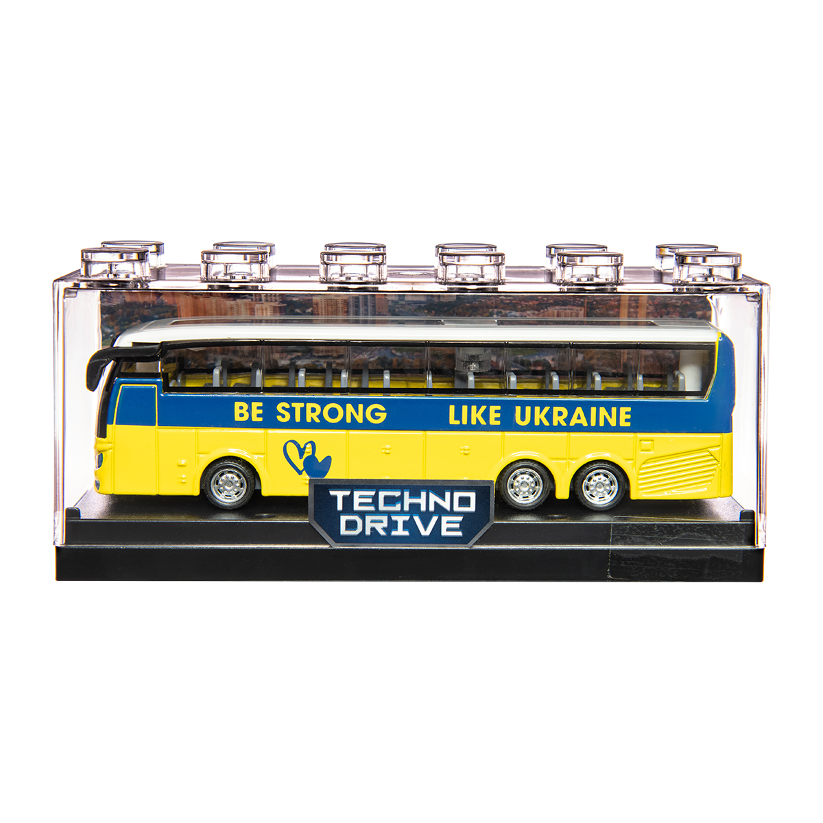 Автобус іграшковий TechnoDrive Екскурсійний Київ металевий 1:64 — превʼю 5