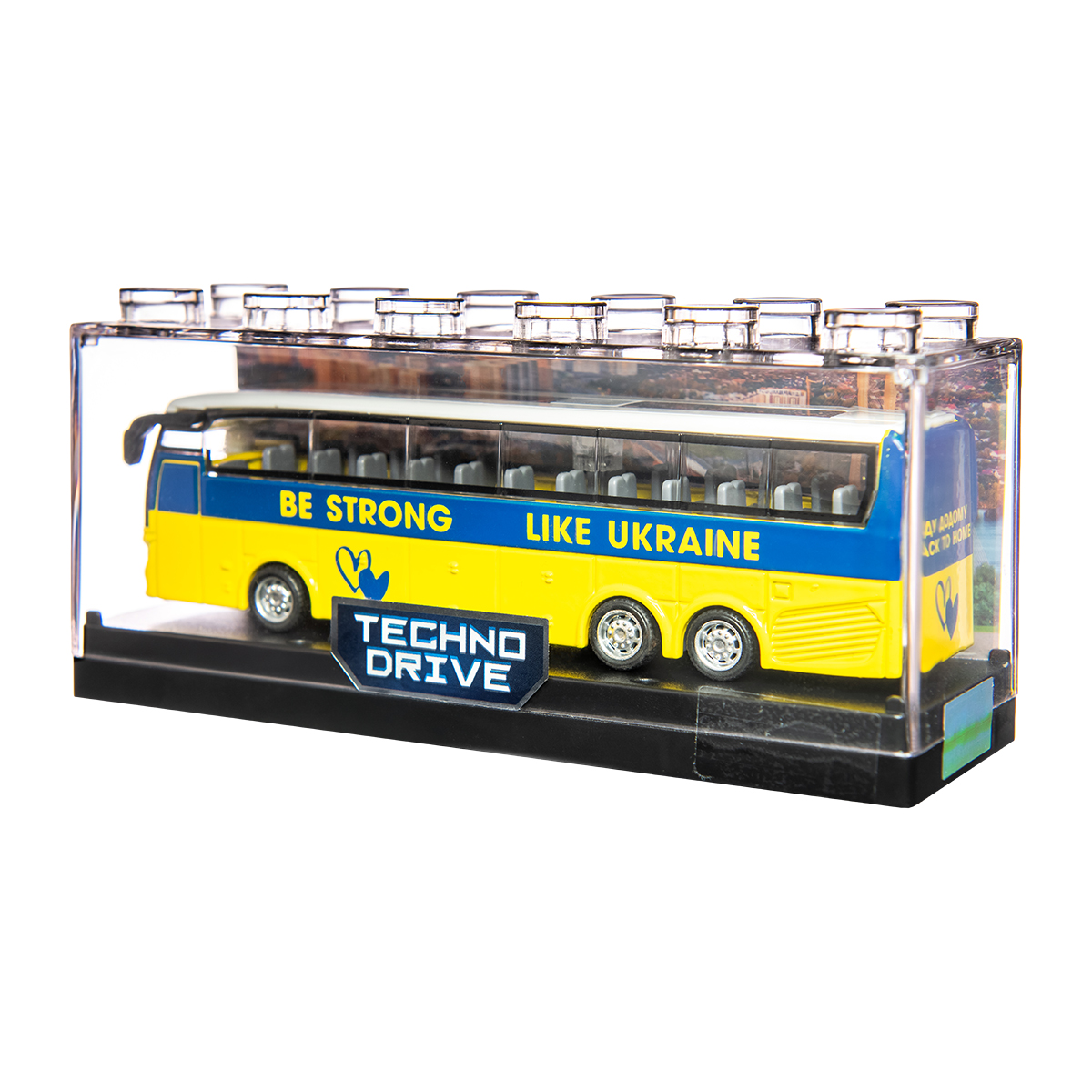 Автобус іграшковий TechnoDrive Екскурсійний Київ металевий 1:64 — превʼю 4