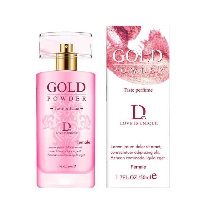 Парфуми жіночі з феромонами та перламутром "Gold Powder"