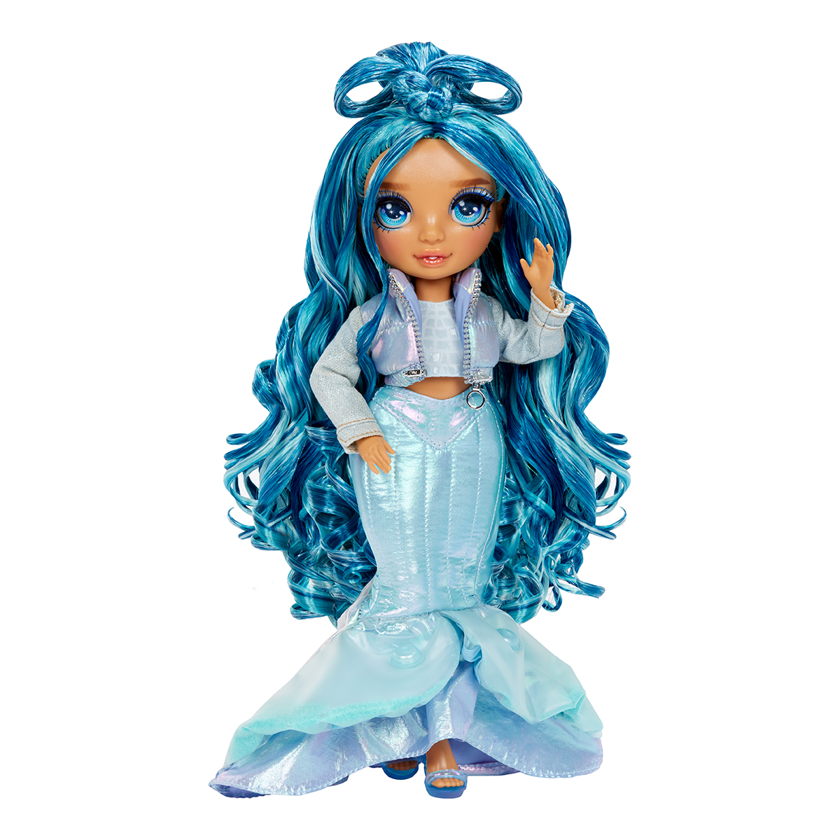 Лялька Rainbow High Winter Wonderland Скайлер 28 см з кінетичним піском — превʼю 5