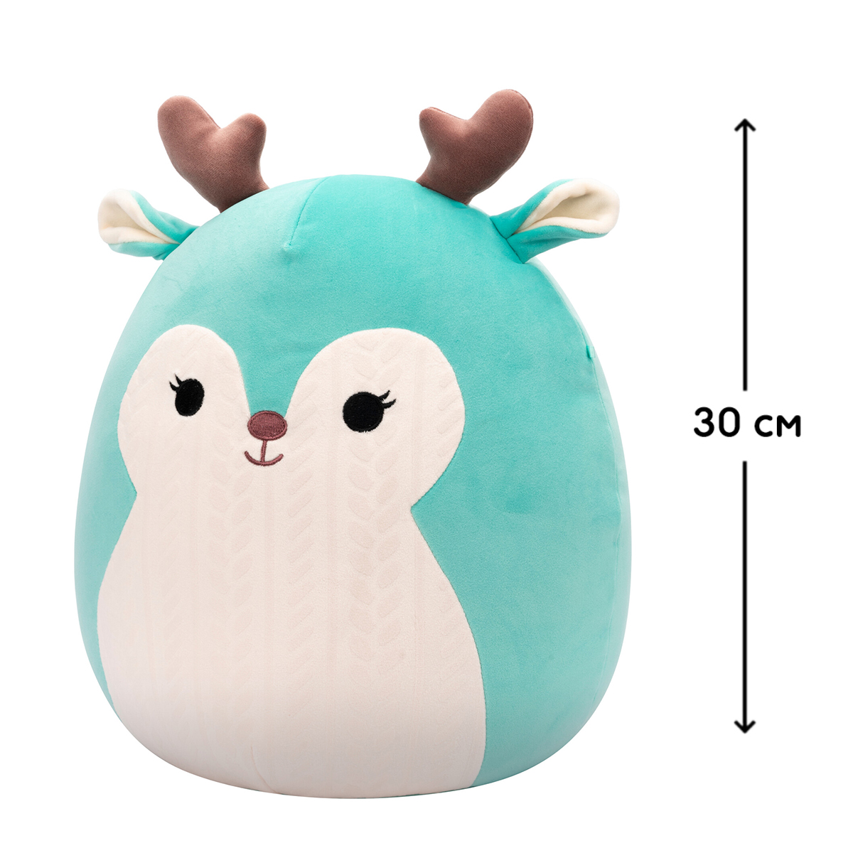 М'яка іграшка Squishmallows – Олень Лопсанг (Lopsang) – 30 см — превʼю 2