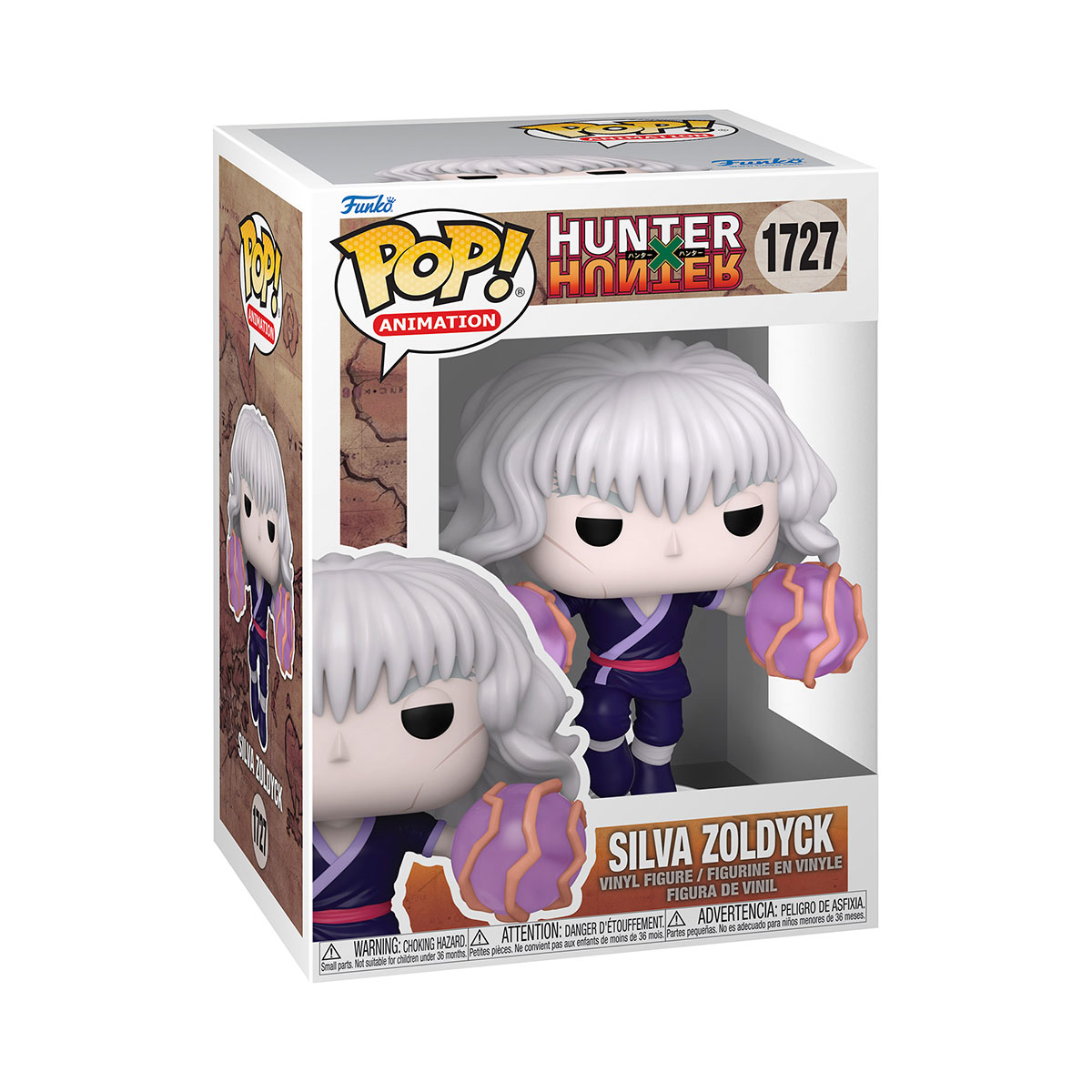 Ігрова фігурка Колекційна Funko POP Silva Zoldyck Сильва Золдік Hunter X Hunter — превʼю 2