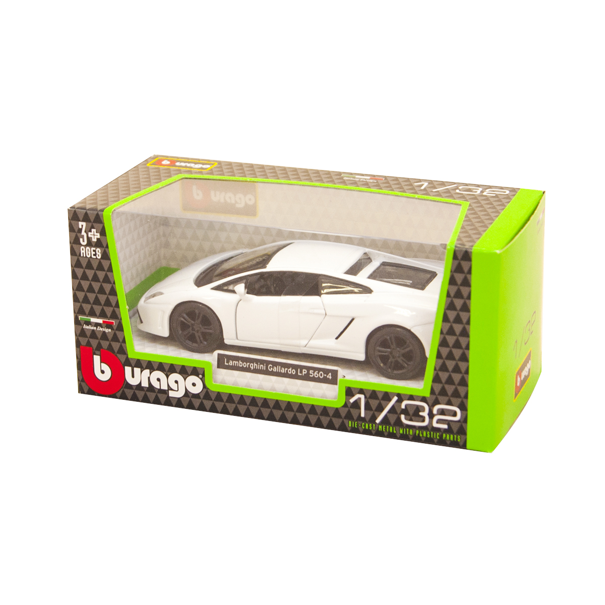 Автомодель Bburago Lamborghini Gallardo LP560-4 2008 металева 1:32 — превʼю 9