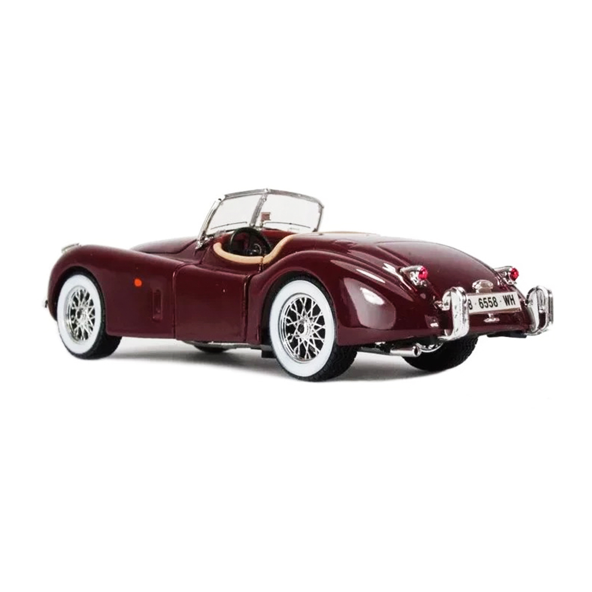 Колекційна автомодель Jaguar XK 120 1951 Bburago 1:24 металева — превʼю 9