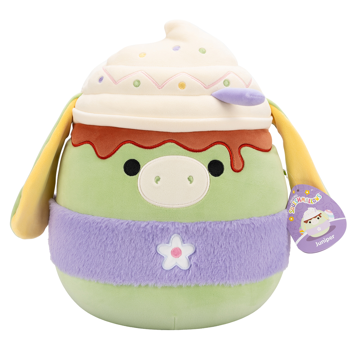 М'яка іграшка Squishmallows – Віслючок Джуніпер (Donkey Juniper) – 30 cm — превʼю 7