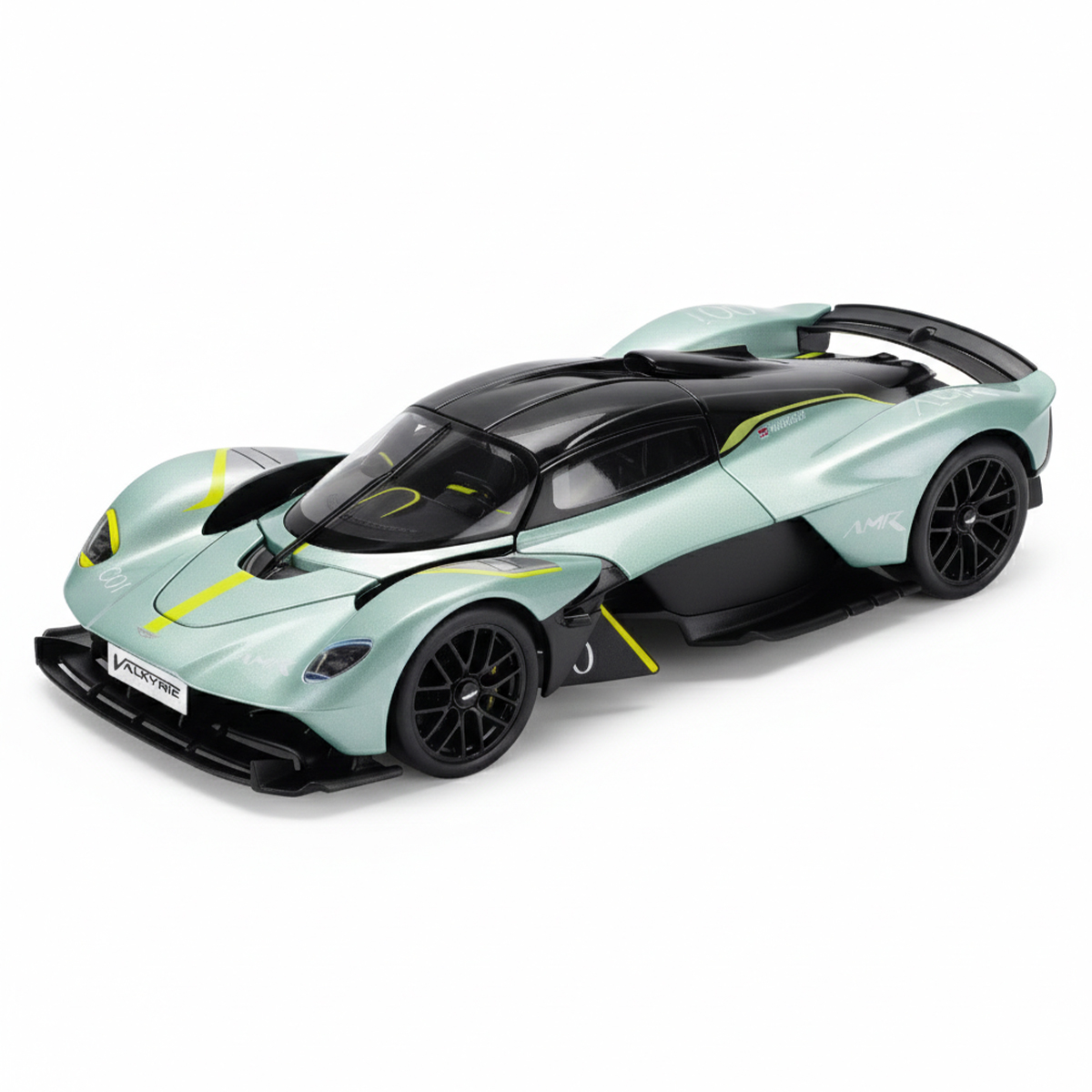 Автомодель Aston Martin Valkyrie Techno Drive 1:18 металева Зелена — превʼю 1