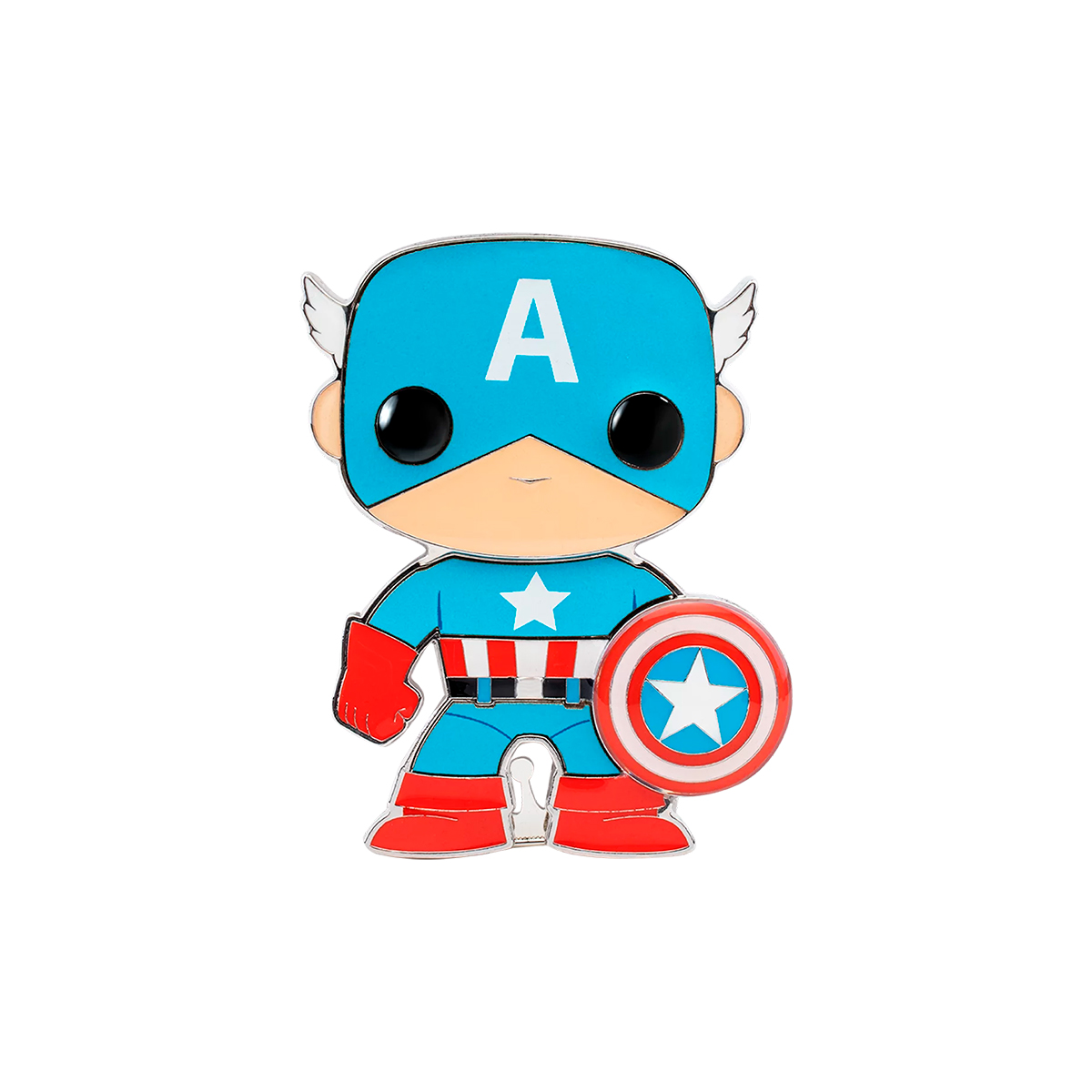 Колекційний пін Marvel Captain America - Funko Pop супергеройський аксесуар — превʼю 2