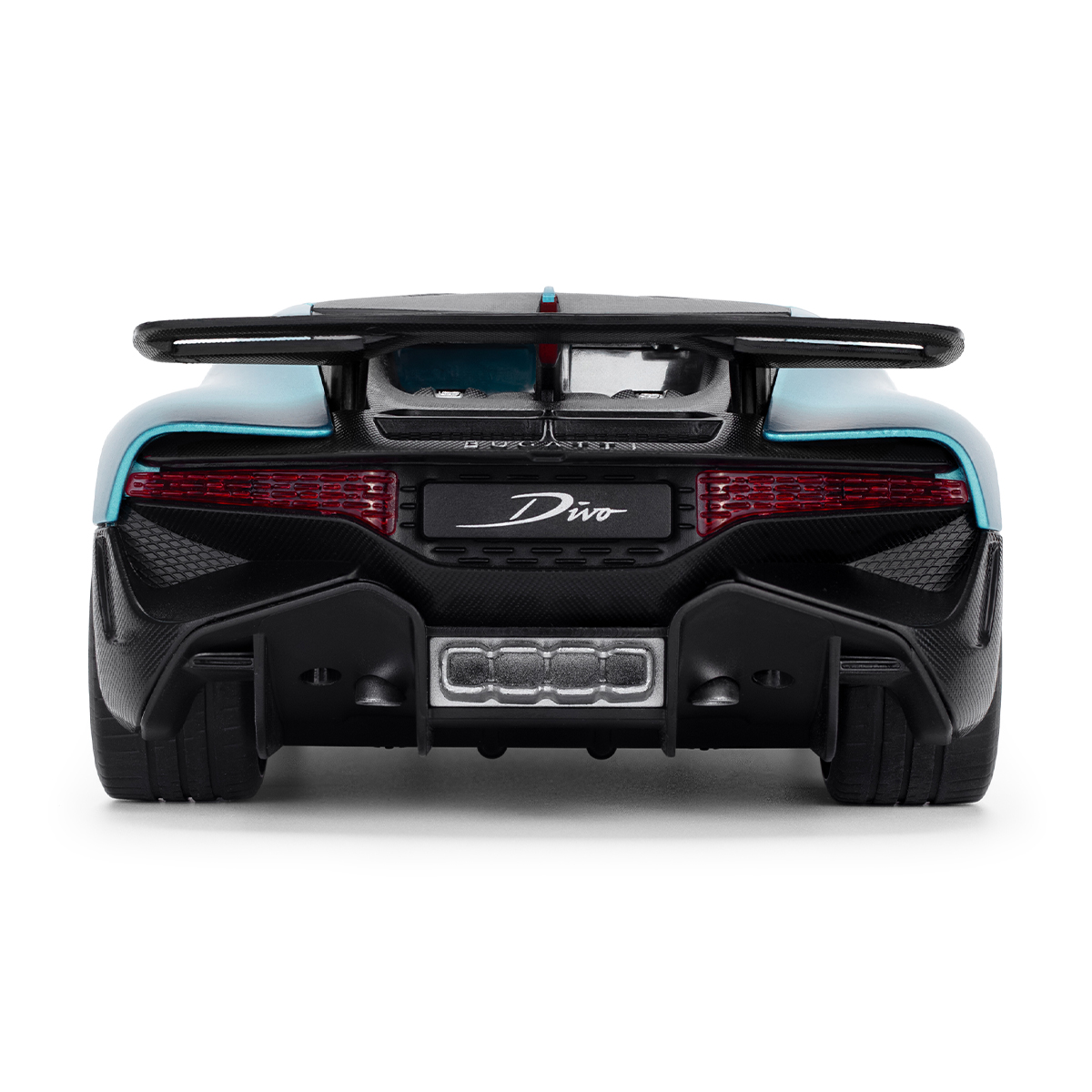 Автомодель Bugatti Divo Techno Drive 1:18 металева з відкривними деталями Синя — превʼю 11
