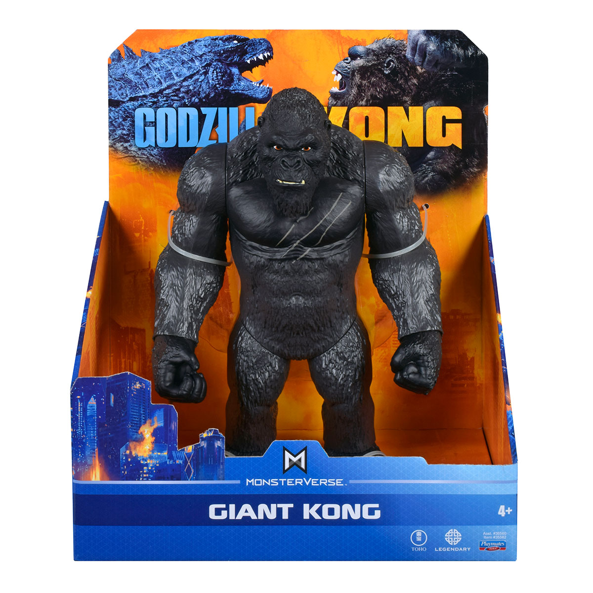 Фігурка Godzilla vs. Kong Кінг-Конг 27 см рухома — превʼю 5