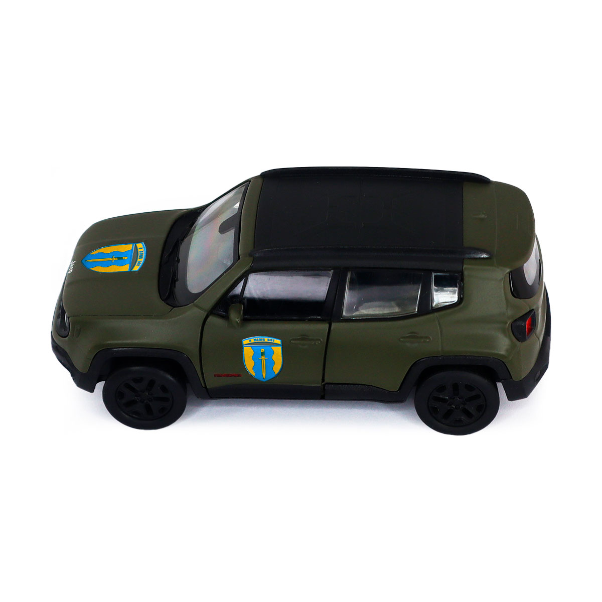 Колекційна автомодель Jeep Renegade Trailhawk Айдар TechnoDrive 1:40 металева — превʼю 9