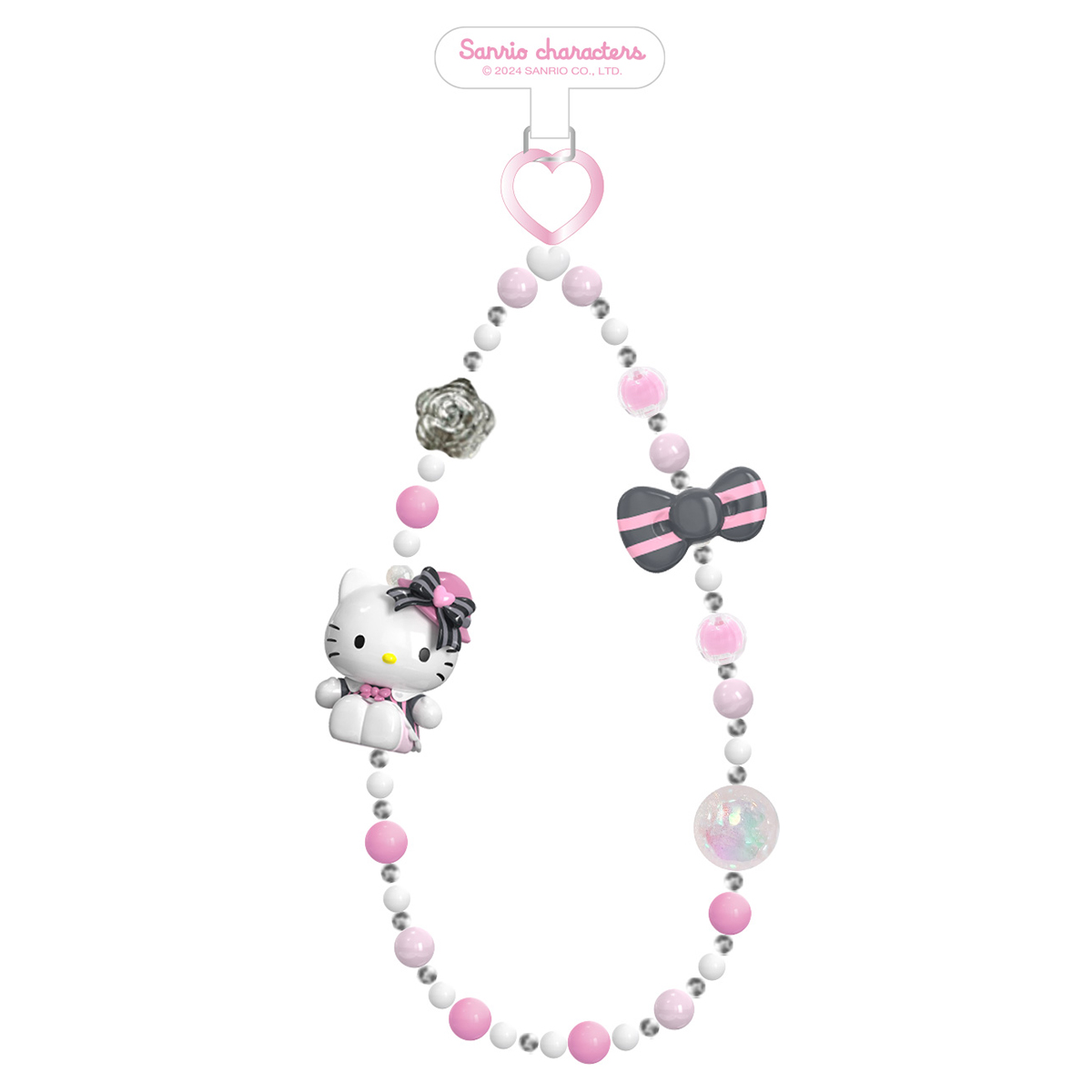 Ланцюжок для телефону Pop Top Hello Kitty та друзі Рожевий-Білий 18 см — превʼю 8