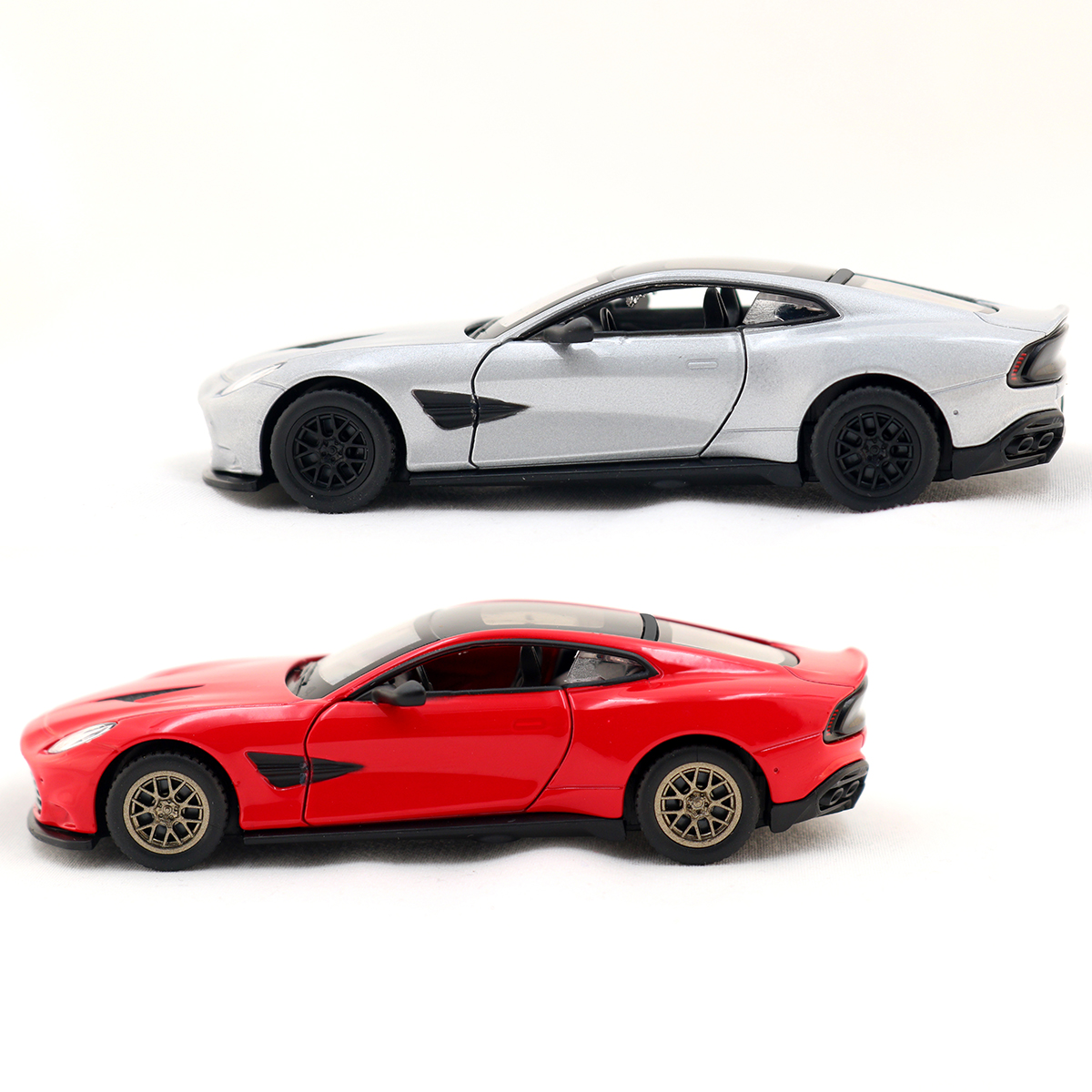 Автомодель Techno Drive Aston Martin Vanquish металева 1:41 Червона — превʼю 1