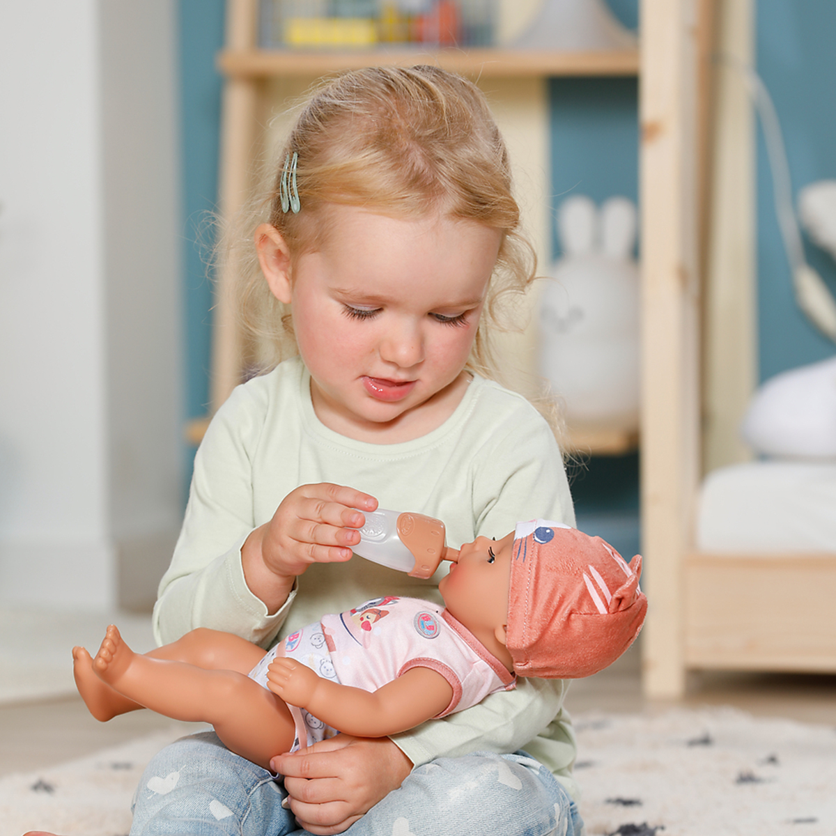 Лялька Baby Born Лена у костюмі котика 36 см з аксесуарами — превʼю 7