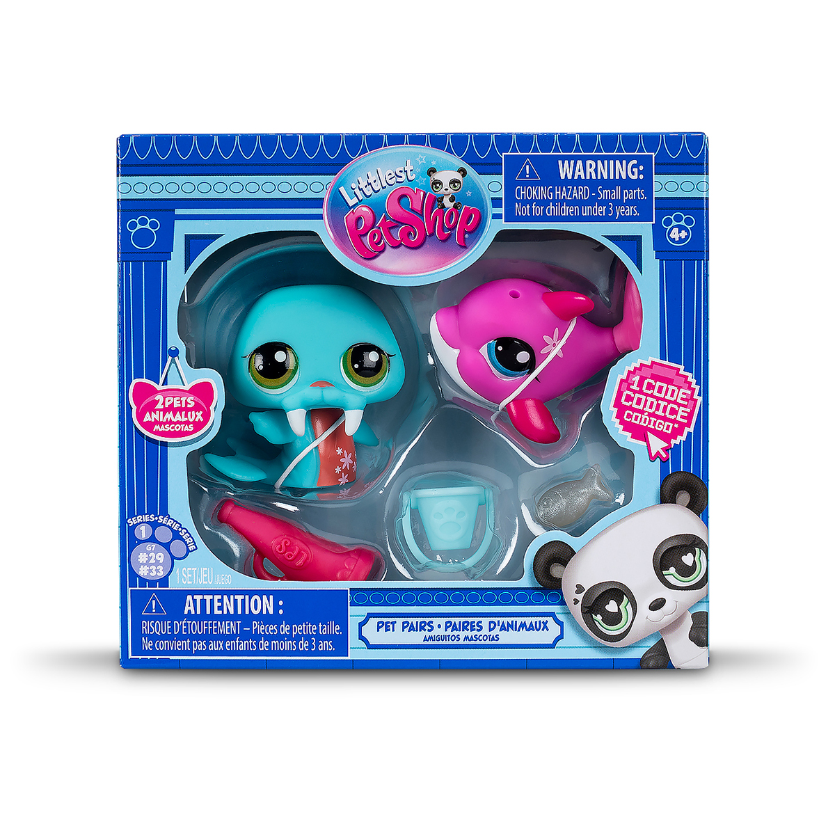 Ігровий набір дитячий Фантастичні трюки Hasbro Littlest Pet Shop з фігурками