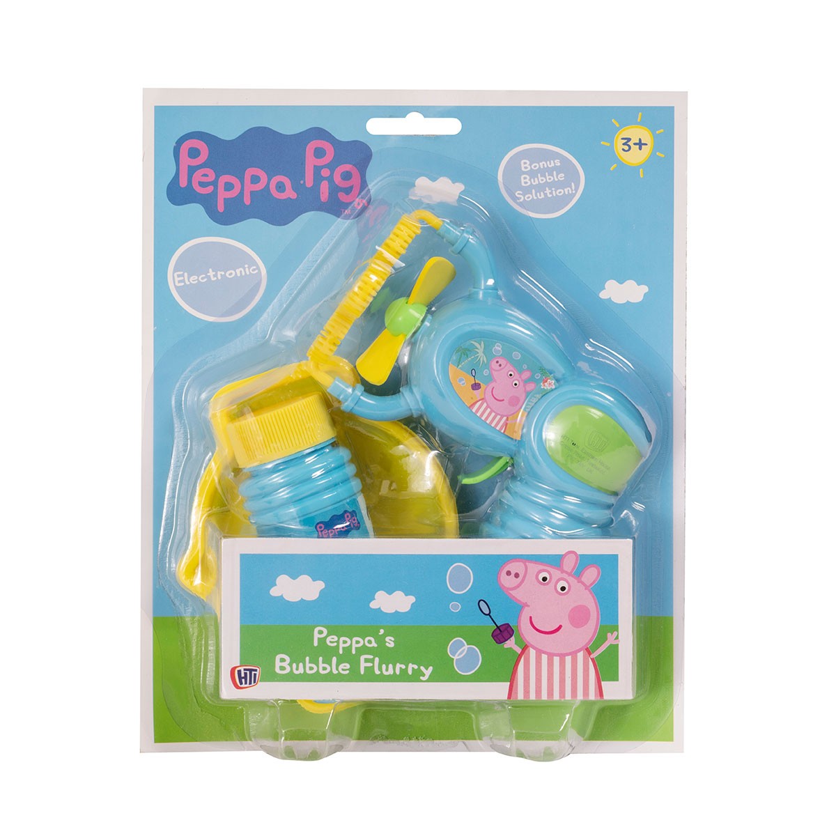 Ігровий набір дитячий з мильними бульбашками Peppa Pig Баббл-сплеск Бластер — превʼю 3