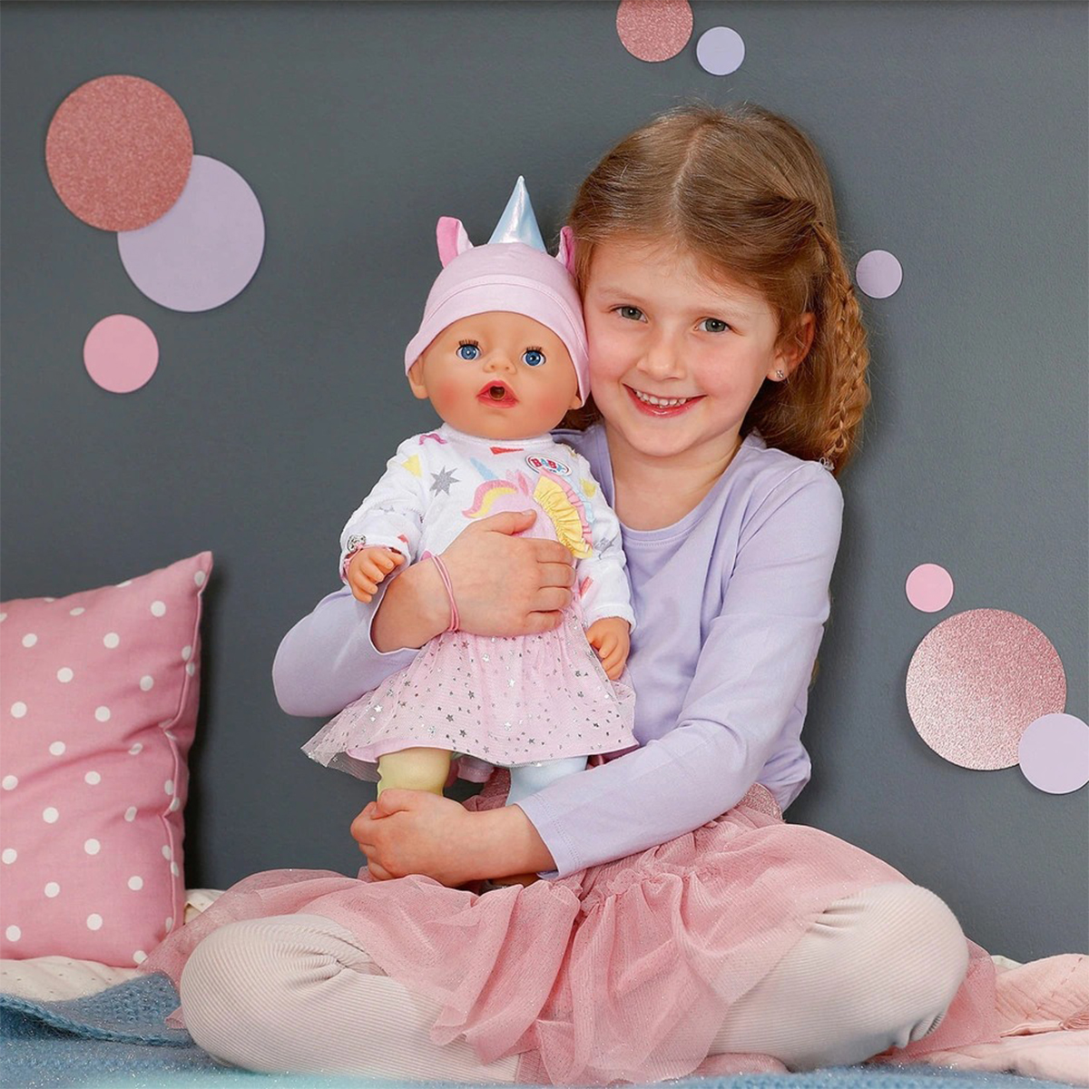 Лялька Baby Born Емма-Єдиноріг 43 см з аксесуарами — превʼю 5