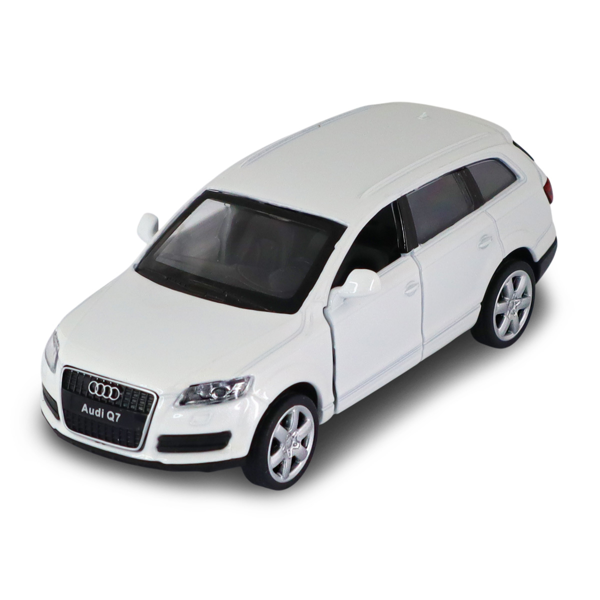 Автомодель Audi Q7 металева 1:43 Techno Drive Біла — превʼю 1