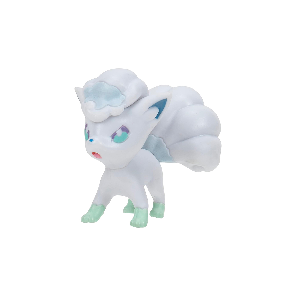 Ігровий набір Pokemon W14 з фігуркою Алола Вульпікс та покеболом 5 см Білий — превʼю 4