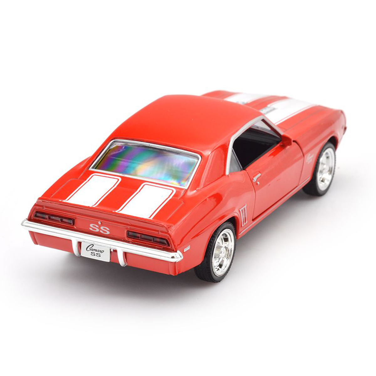 Автомодель Chevrolet Camaro 1969 Techno Drive 1:32 металева Червона — превʼю 6