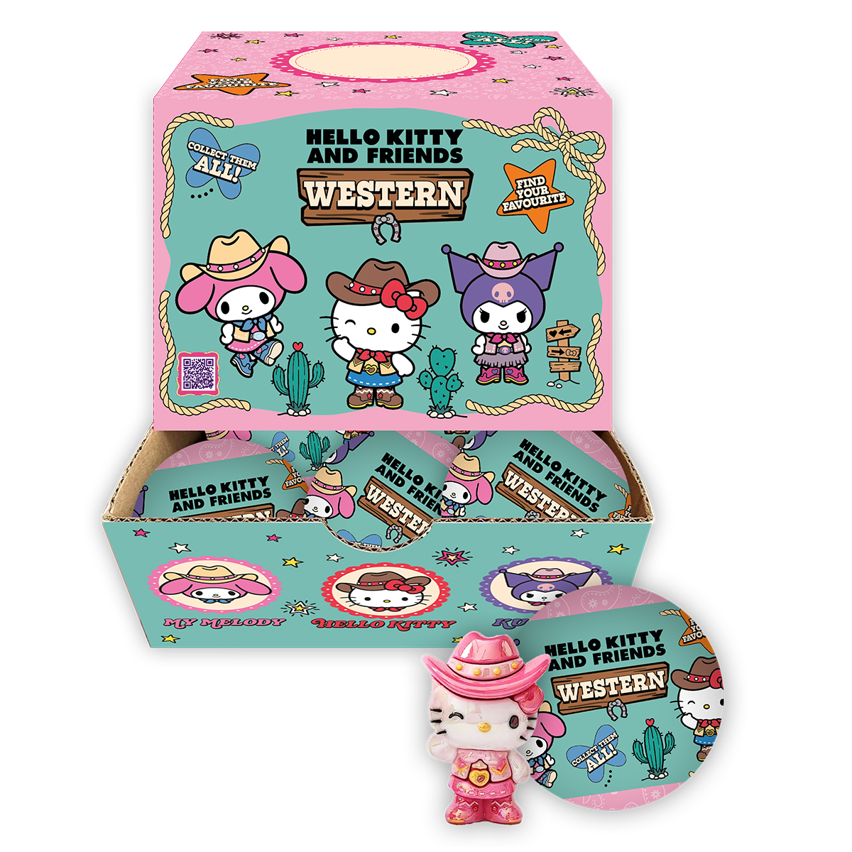 Фігурка-сюрприз Hello Kitty Зірки Вестерну 6 см Cool Things — превʼю 3