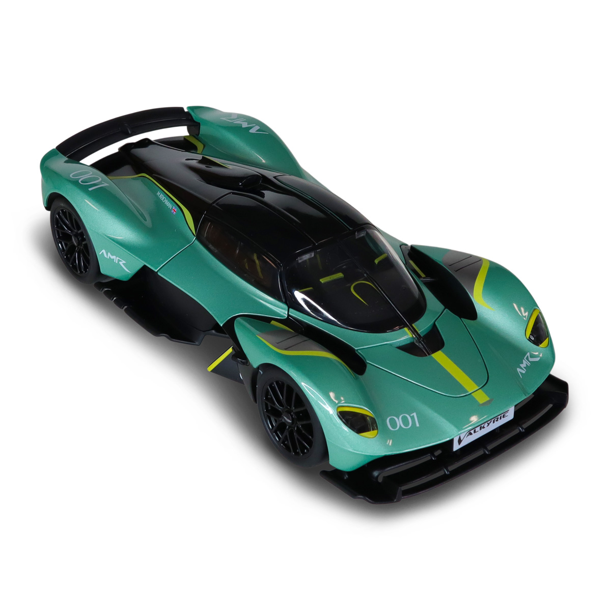 Автомодель Aston Martin Valkyrie Techno Drive 1:18 металева Зелена — превʼю 14