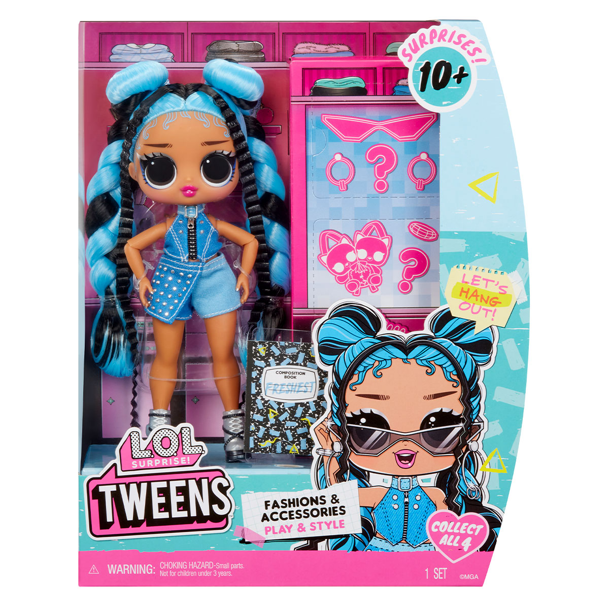 Лялька L.O.L. Surprise! Tweens Core Бешкетниця 15 см з 10 сюрпризами — превʼю 9