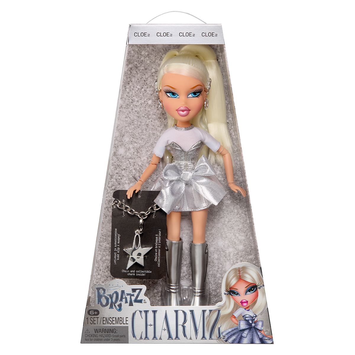Ігровий набір з лялькою Charmz Хлоя Bratz 25-річчя 25 см Світло-бежевий — превʼю 10