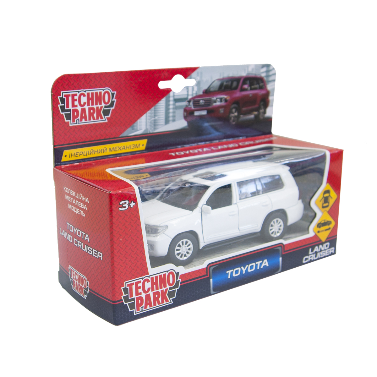 Автомодель Toyota Land Cruiser Techno Park 1:32 металева — превʼю 13