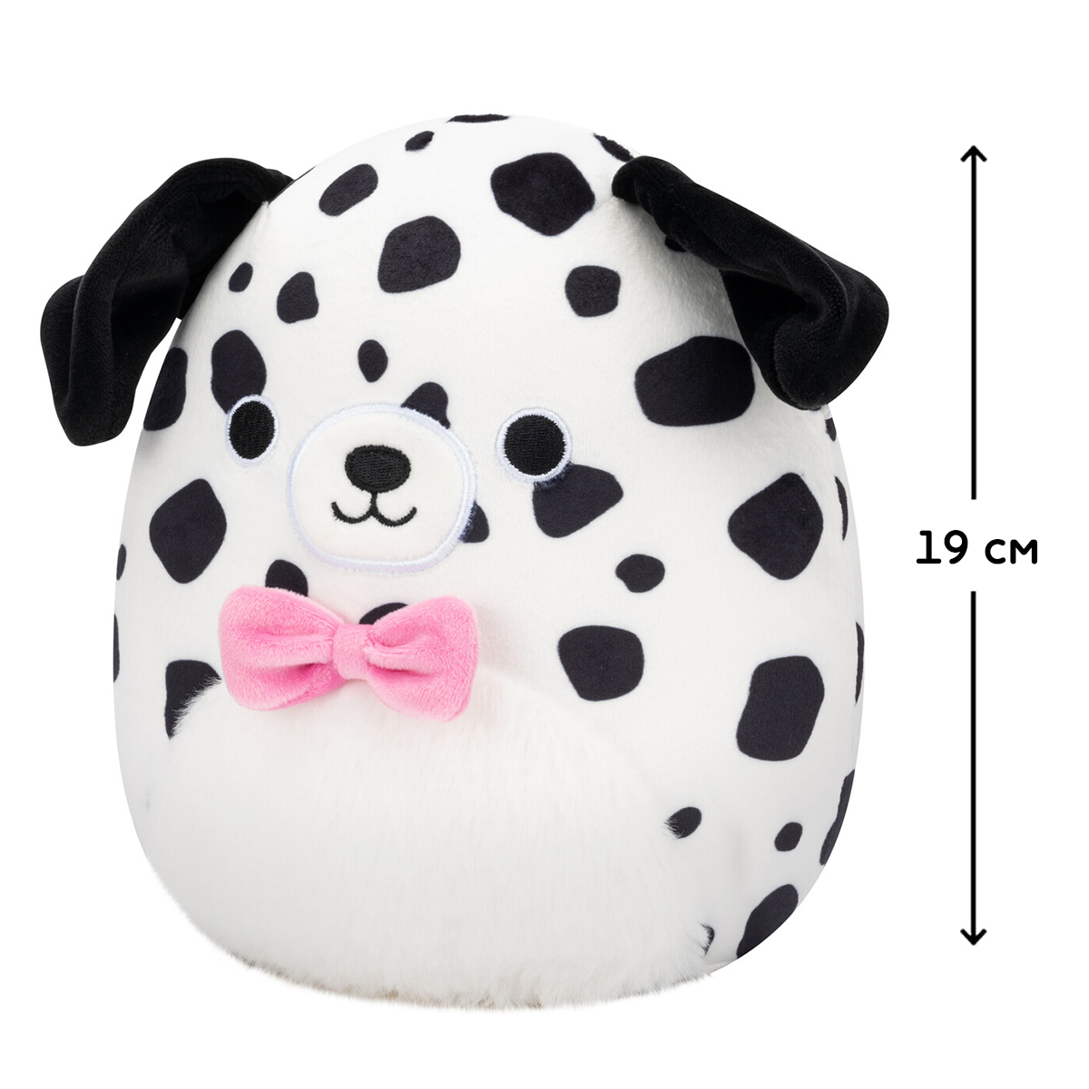 М'яка іграшка Squishmallows Далматинець Дастін 19 см — превʼю 2
