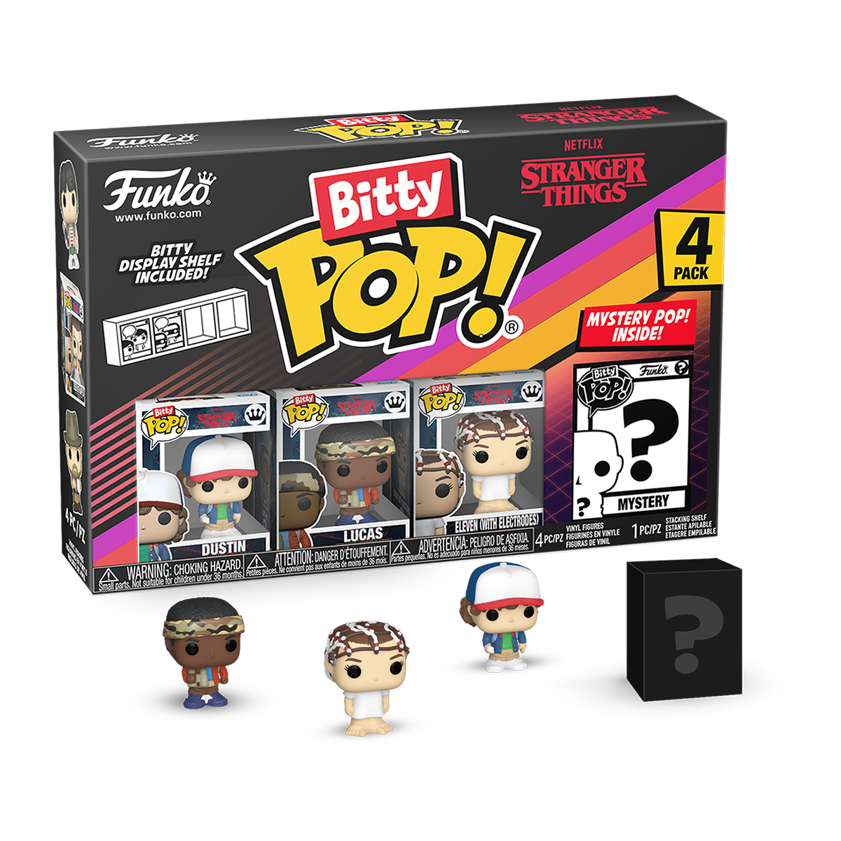 Фігурка Funko Bitty Pop — Дастін (Dustin Henderson) — 2,5 см в асортименті