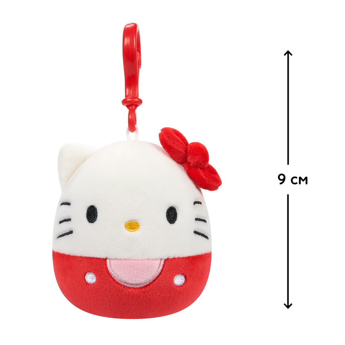М'яка іграшка Squishmallows – Хелоу Кітті (Hello Kitty) – 9 см — превʼю 2