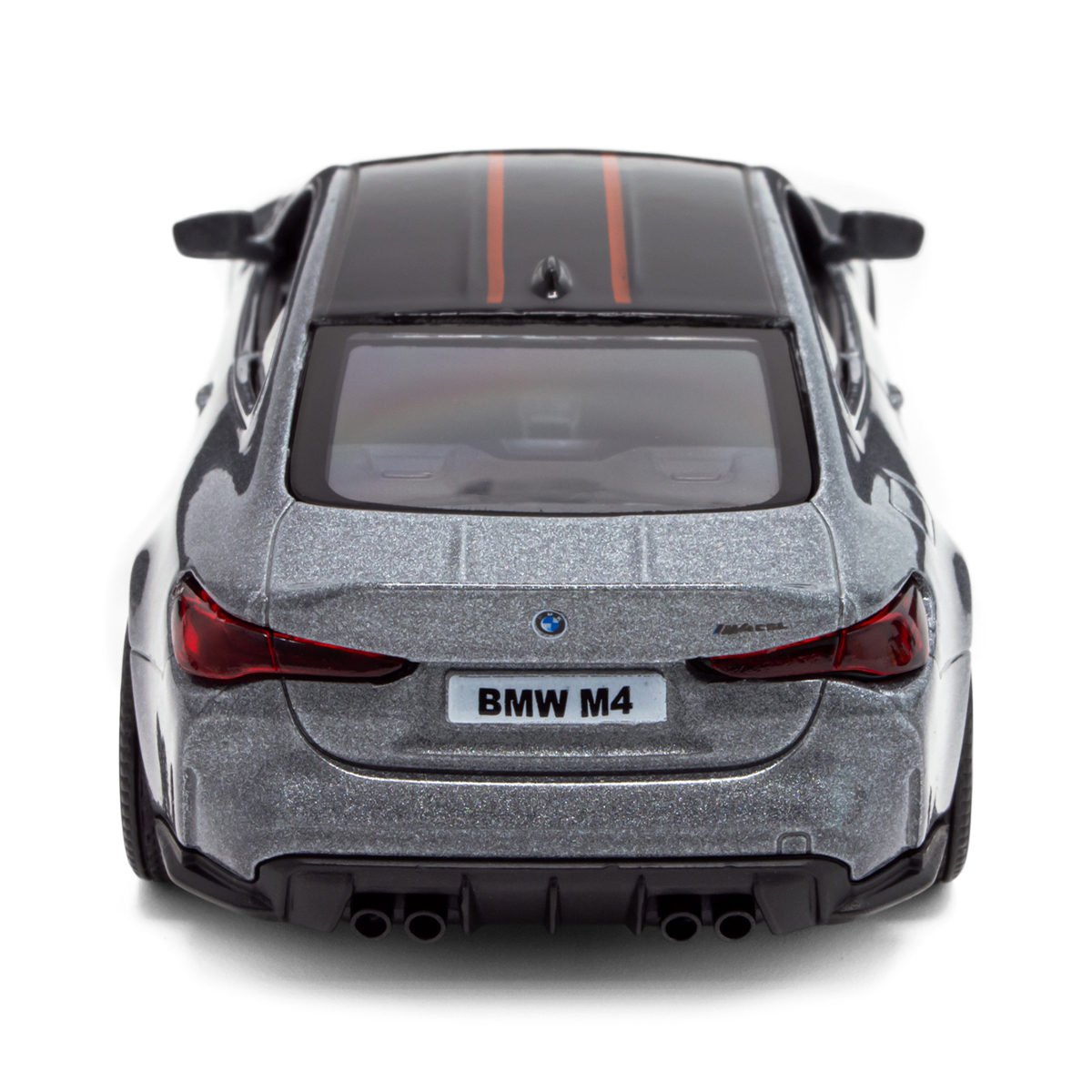 Автомодель BMW M4 CSL 2023 Techno Drive 1:38 металева Сіра — превʼю 10