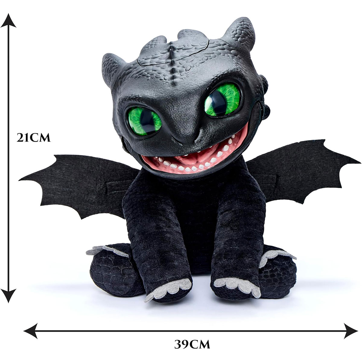 Інтерактивна іграшка Puppetronic by Real FX — Беззубик (Toothless) — 45 см — превʼю 3