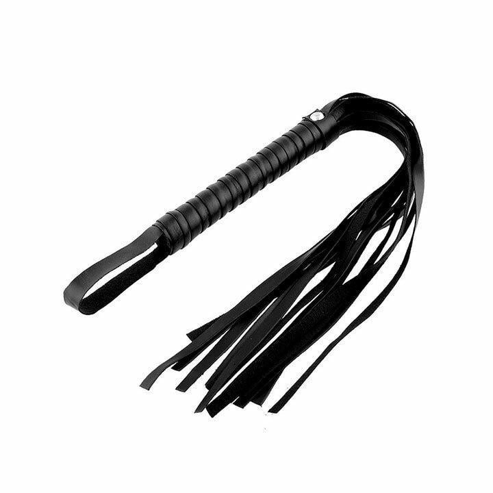 BDSM батіг з екошкіри для рольових ігор One Size