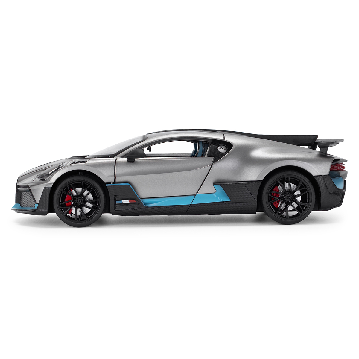 Автомодель Techno Drive Bugatti Divo металева 1:18 Сіра — превʼю 9